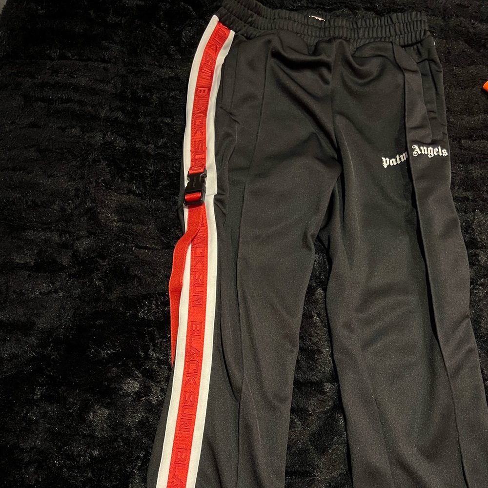 Palm angels black sun trousers